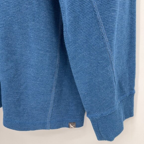 Eddie Bauer Men’s Blue Long Sleeve Thermal Crewneck Shirt Size 2XL - Picture 3 of 10